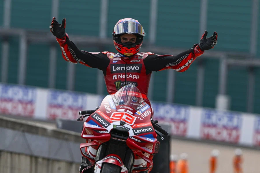MotoGP කිරුළ Marc Marquez ටමද